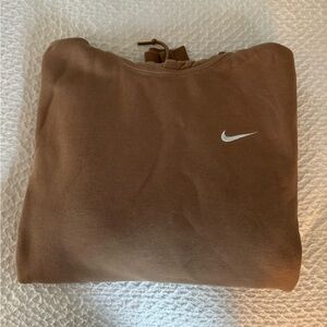 Brown Nike sweatshirt